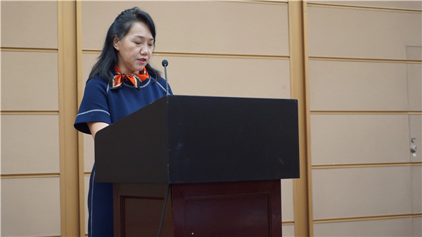 崔玉淼在致辞中重点介绍了近年来克拉玛依市公共文化服务及图书馆事业