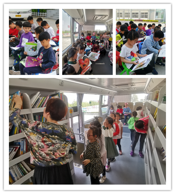 耐心的为居民介绍讲解,解答疑问,居民们纷纷表示图书流动服务车是一项